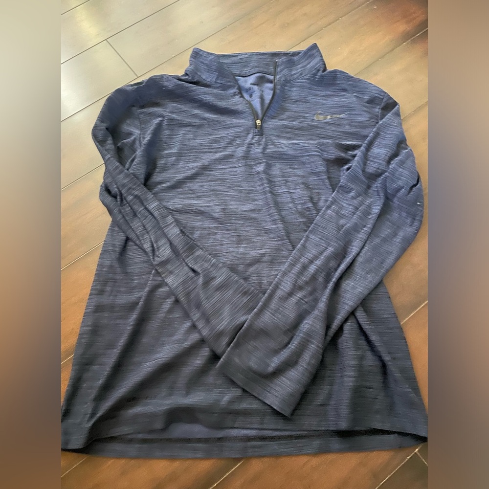 men’s nike dri fit quarter zip